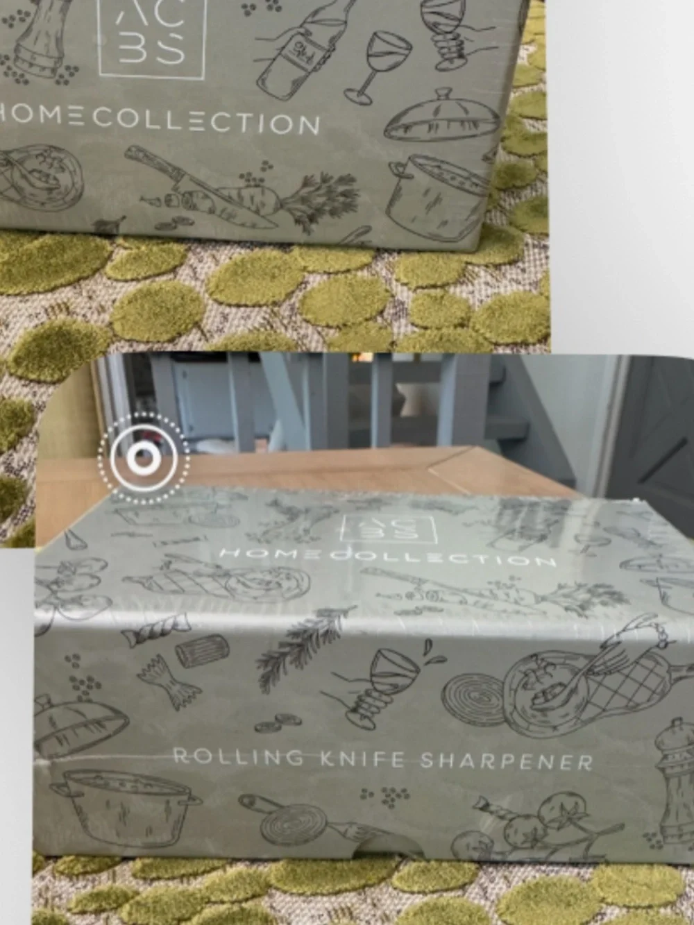 Rolling knife sharpener